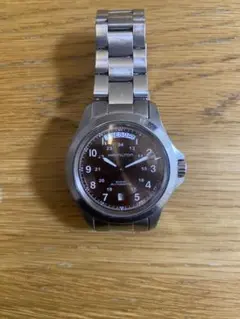 581【美品】ハミルトン　箱付き　メンズ　時計　カーキ　AT H644550 楽天市場】HAMILTON ハミルトン カーキ キング デイデイト 裏