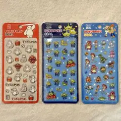 N*s様 【正規品】ディズニーぷくぷくシール3種