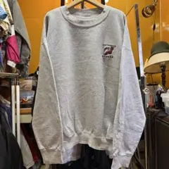 アメリカ古着 WHITEHOUSE グレー 刺繍トレーナー