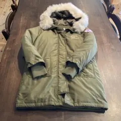 repipi armario 中綿コート カーキ Mサイズ