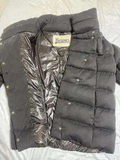 Herno グレー ダウンジャケット ショート丈