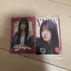 IVE YUJIN トレーディングカード 2枚セット