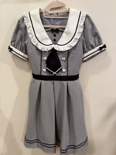 SecretHoney セーラー風リボンネクタイワンピースのサムネイル