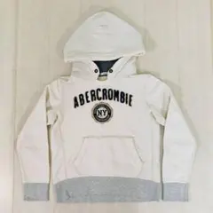 Vintage Abercrombie&Fitch ダメージ加工 フードパーカーのサムネイル