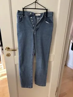 earth music & ecology ボタンフライデニム S