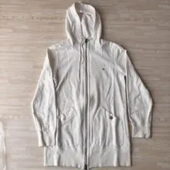 Tommy Hilfiger ホワイト フルジップパーカー サイズ表記０