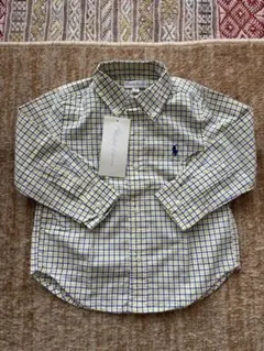【新品未使用】Ralph Laurenラルフシャツ 24M 90cm