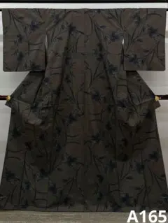 小紋 ふくれ織 唐花 吉祥文様 正絹 A286 - メルカリ