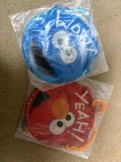 エルモ クッキーモンスター　オリジナルチケットホルダー