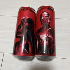 未開封　コーラ ゼロ スターウォーズ コラボ 4缶セット　炭酸ジュースのサムネイル