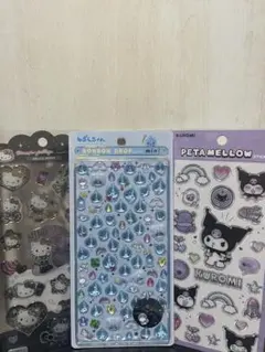 正規品　ボンボンドロップシール　しずくちゃん　等　シールセット　おまけつき