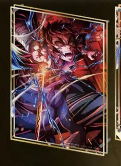 鬼滅の刃 webshopくじ 獪岳　A賞ビッグレイヤードアクリルパネル