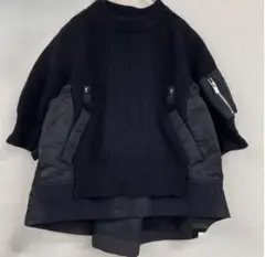 2025年最新】sacai ニット ma-1の人気アイテム - メルカリ