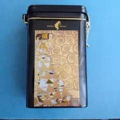 Julius Meinl 空き缶 グスタフ・クリムトデザイン コヒーキャにスター