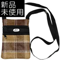 オシャレなスマホショルダーバッグ　新品未使用　小物入れ　ポーチ　ポシェット