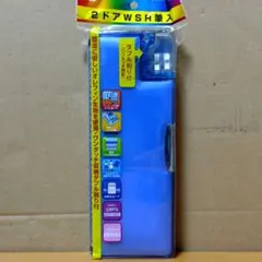 クツワ 2ドア筆入 ブルーのサムネイル