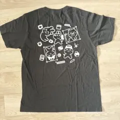 Canva × いらすとや コラボTシャツ ブラック Lサイズ
