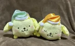 ポムポムプリン　ぽてっと寝そべりBIGぬいぐるみ　圧縮発送