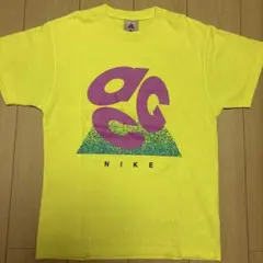 新品同様 NIKE ナイキ ACG ロゴTシャツ イエローSのサムネイル
