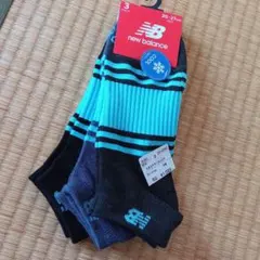 new balance ソックス 3パック 25-27cm