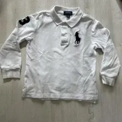 ラルフローレン　ポロシャツ　白　3T