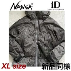 新品同様　NANGA ナンガ ダウンジャケット アーバンリサーチ グレー　XL