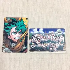 新品 ヒロアカ 原画展 マグネットステッカー デク 出久 A組 集合