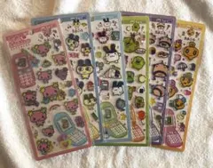 【正規品】平成はっぴーフォン たまごっち 全6種類 新品未開封 シール