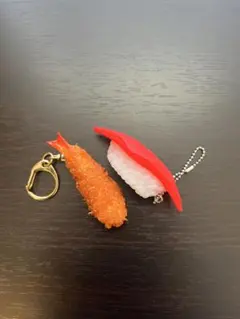 合羽橋　エビフライ　食品サンプル　マグロ寿司