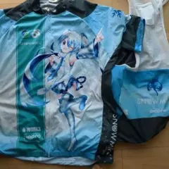  MIKU 　雪ミク　サイクルジャージ ビブショーツ セット　3XL SNOW MIKU 雪ミク サイクルジャージ ビブショーツ セット 3XL - メルカリ