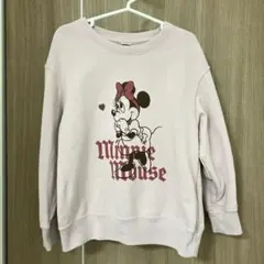 【美品】UT ミニーマウス トレーナー 110 UNIQLO ディズニー