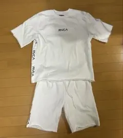 【試着のみ】RVCA（ルーカ）スウェット 半袖 セットアップ 上下