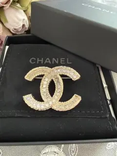 希少品 CHANEL正規 シルクサテンベースボールキャップ CCココマーク