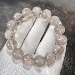 高品質　ニュアンスカラー　エンジェルフェザーフローライト　ブレスレット　2