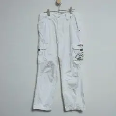 Piko ピコ　バギーパンツ カーゴ ズボン ジーパン ホワイトのサムネイル