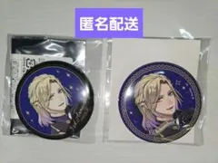 ツイステ 3周年 LINEアート フレーム缶バッジ 2種セットヴィル