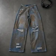 00s OLD GAP wide flare denim pants y2k - メルカリ