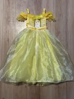 美女と野獣　ベル　ドレス　120センチ　ハロウィン　お遊戯会　黄色ドレス