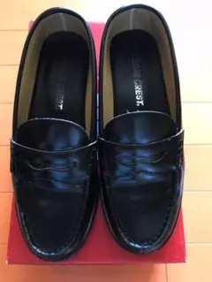 CEDAR CREASTローファー黒23cm