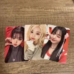 IVE mine 封入トレカ　ウォニョン　3枚セット