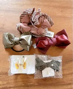 新品☆ ヘアアクセサリー5点セット