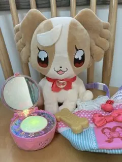 ワンダフルプリキュア　おしゃべりたっぷりこむぎ　　ポーチ　ワンダフルパクト