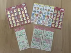 ヘビのかわいいシール 2025