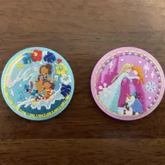 ディズニー　刺繍缶バッジ