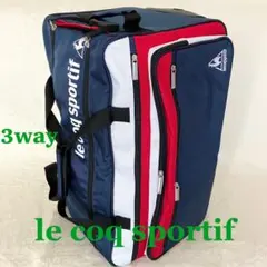 【美品】ルコックスポルティフ　ボストンキャリーバッグ　ショルダー　大容量3wayのサムネイル