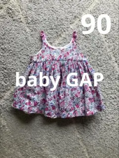 baby GAP ベビー服 花柄 ワンピース 90cm