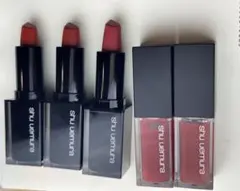 shu uemura リップスティック・リキッドリップ 5本セット