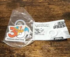 タカラトミー　ポケモン 30周年 メタルチャームマスコット　リザードン