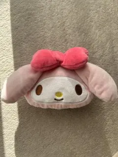 マイメロディ 耳付きポーチ ピンク