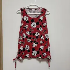 ミッキーマウス　ノースリーブ　タンクトップ